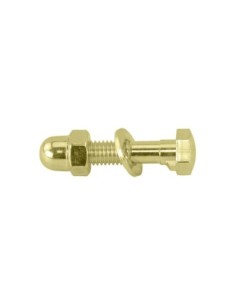 Seatpost Binder Bolt & Nut Hex Head Gold.